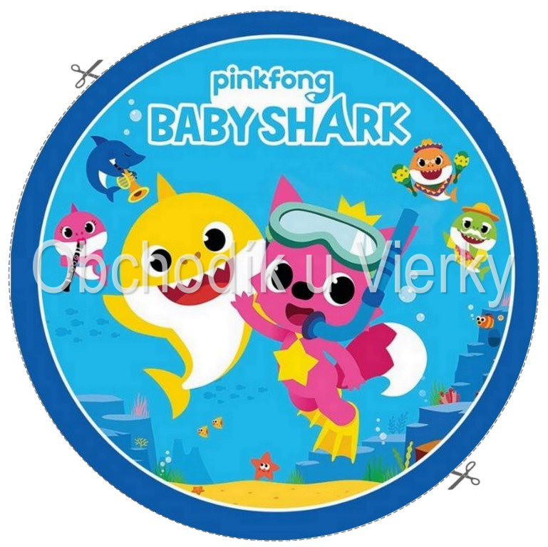 Jedlý obrázok Baby Shark 9009,01